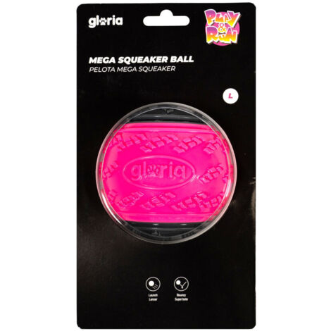 Palla per Animali Domestici Gloria PLAY AND RUN Rosa TPR L 8,89 cm
