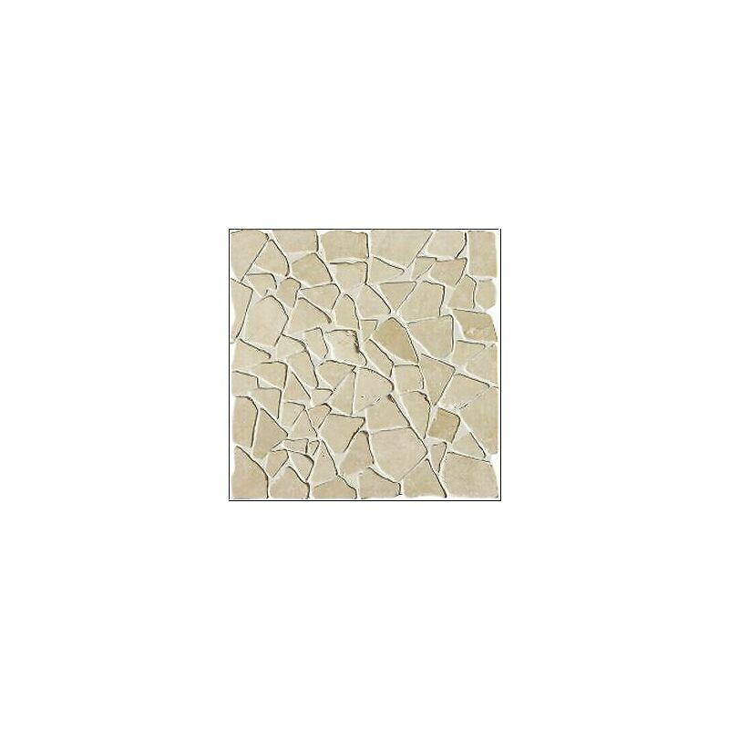 Image of Palladiana in marmo di travertino sfuso in sacco resa da 0,8 a 1mq colore: travertino chiaro