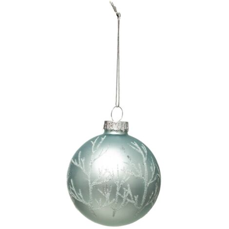 Palle di natale in vetro 70 mm albero 3 assortimenti - Feeric lights & christmas