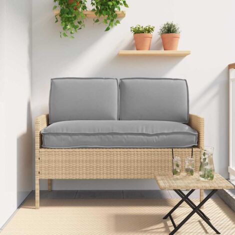 Pallet Cushion Set 3 pcs Grey 120 x 60 x 12 cm Oxford fabric vidaXL