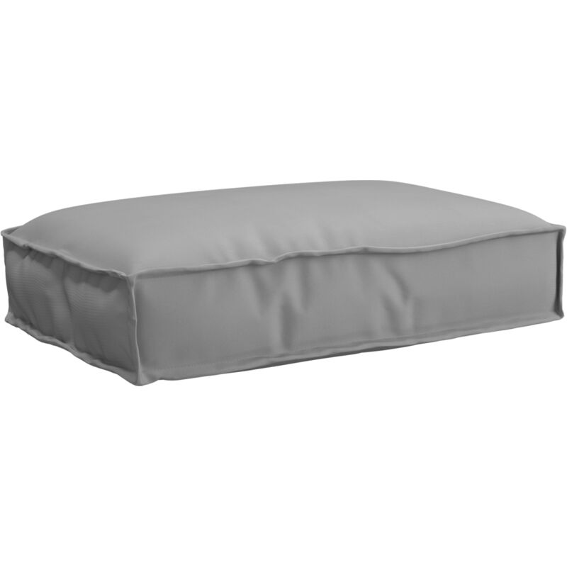 Palettenkissen Für Sitzfläche Grau 60 X 40 X 8 Cm Oxford Stoff Vidaxl