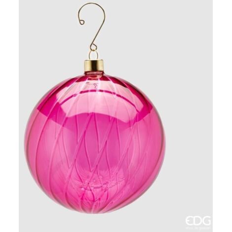 Pallina di natale Vortex D.12 Beauty Rosa