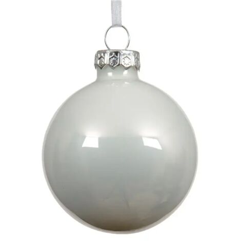 Pallina Vt lucido bianco neve d10cm