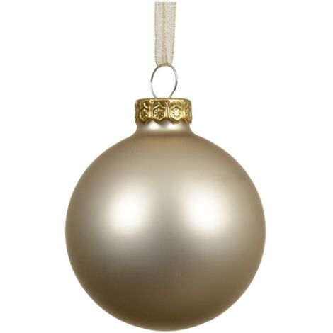 Pallina Vt opaco perla d15cm