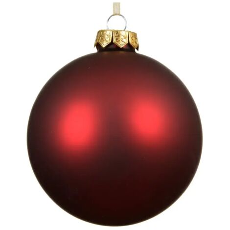 Pallina Vt opaco sangue di bue d15cm
