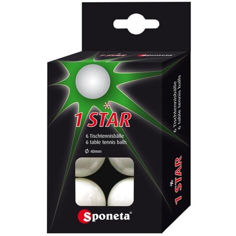 Palline da ping pong SPONETA  6 pezzi