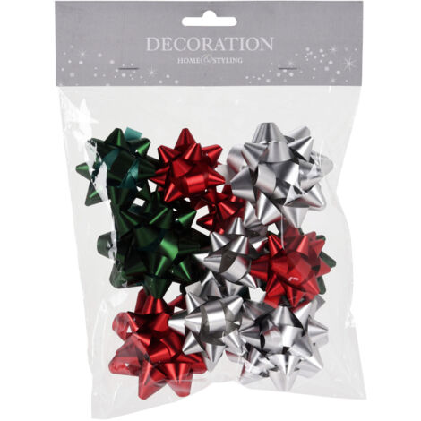 Palline decorative assortite  12 pezzi