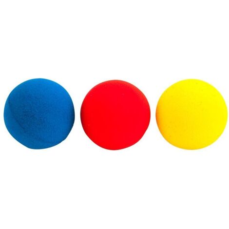 Palline di spugna 7 cm 3 pezzi