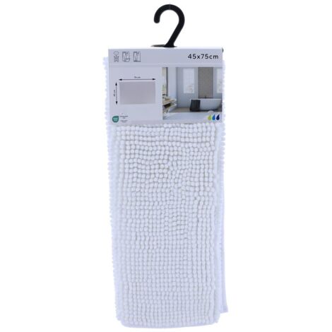 Palline in microfibra per tappeti semplici 45x75cm - bianco - Tendance