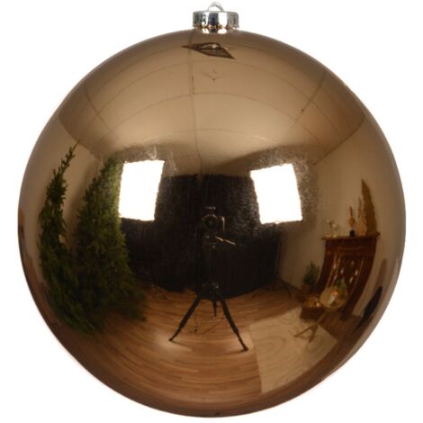 Palline in vetro per albero di natale marrone decorazione natalizia -Ø 14 cm