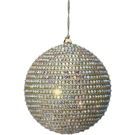 Palline per albero di natale con diamanti decorazione natalizia da Ø 10 cm