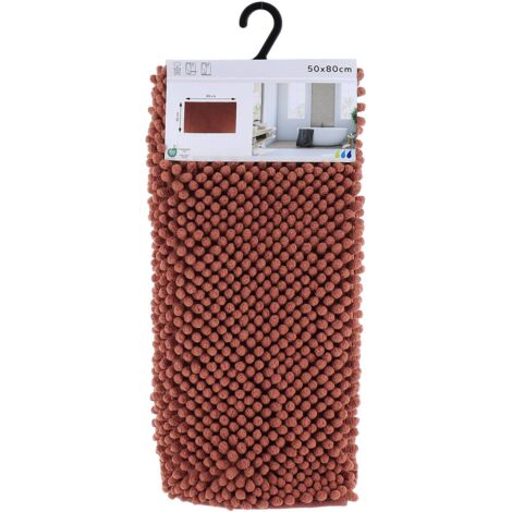 Palline per tappeti in microfibra 50x80 cm - rame - Tendance