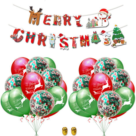 Toyvian 87 cm Natale Inflazione Bastoni da Passeggio Creativo Motivo a Strisce Stampelle Decorative Palloncini per Forniture per Feste di Natale 