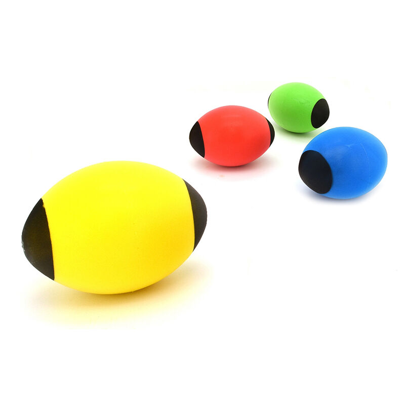 Pallone da Rugby in Spugna 25cm Assortito