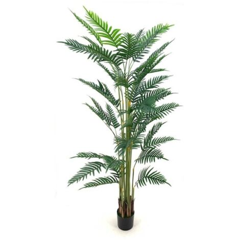 Palma areca finta 180 cm con vaso