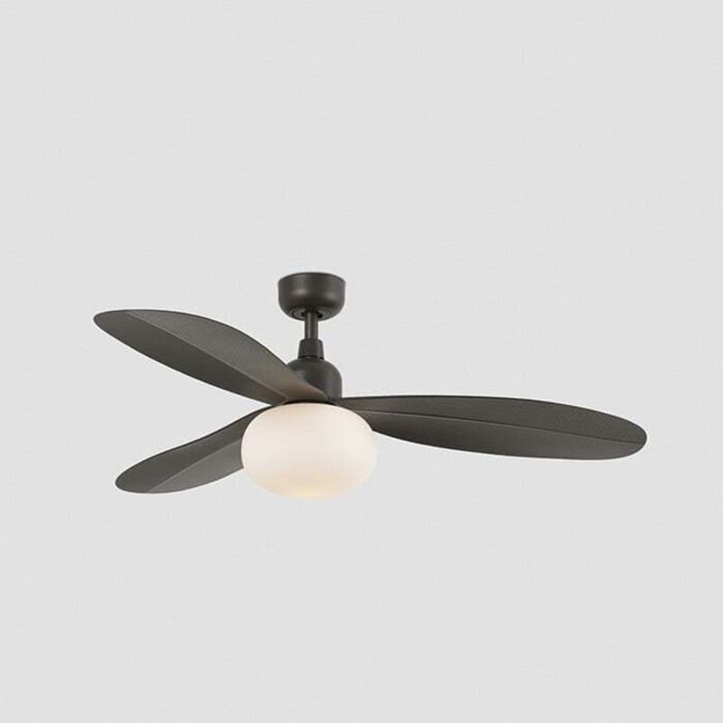 Faro Barcelona - palma m Ventilateur d'extérieur avec lumière marron IP44 34301-11L