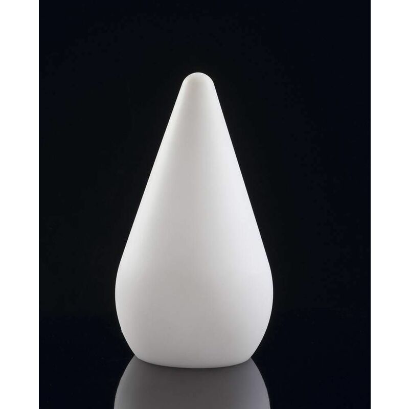 Palma Table Lamp 1 Bulb E27 Outdoor IP65, opal white