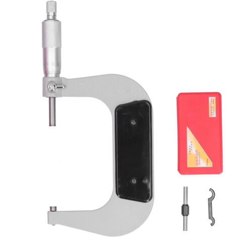 Palmer à vernier en acier inoxydable pour diamètres extérieurs 75‑100mm, haute précision