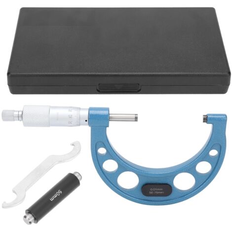 Palmer mécanique pour diamètre extérieur 50-75mm, micromètre à structure spiralée