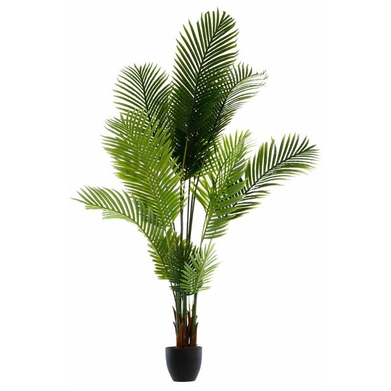 Silumen - Palmier Artificiel Décoratif 180cm Noir|Vert