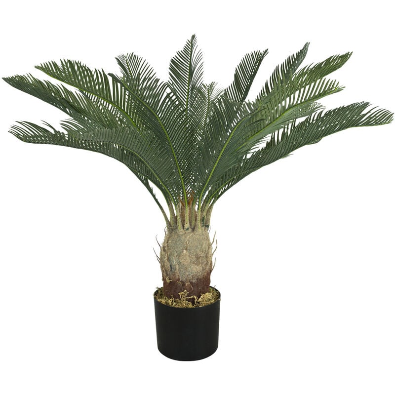 Decovego - Palmier Fougère cycas Plante Artificielle Artificiel 80 cm