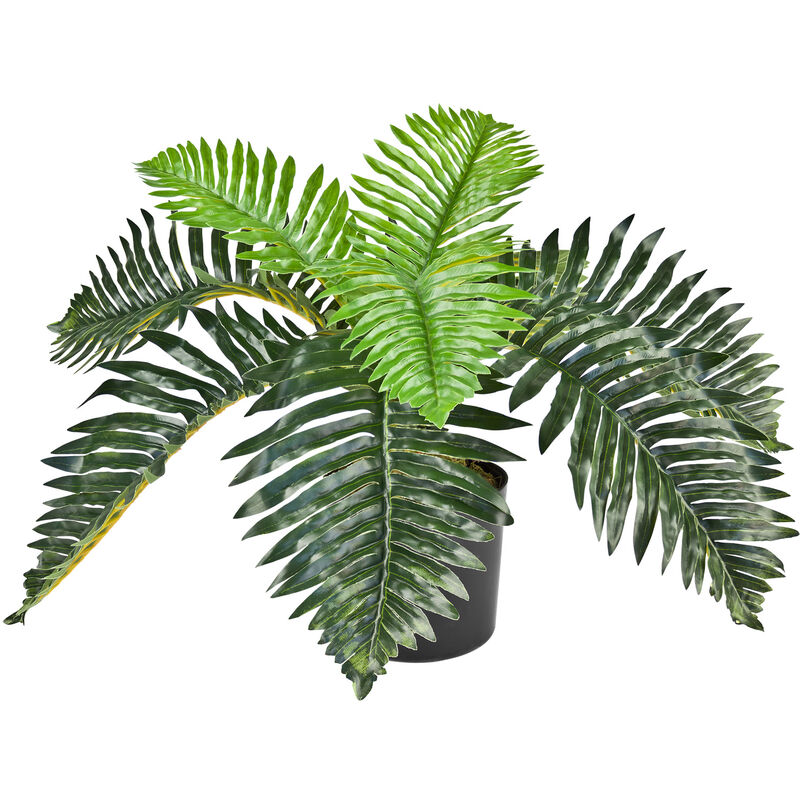 Decovego - Palmier Fougère Plante Artificielle Artificiel 50cm