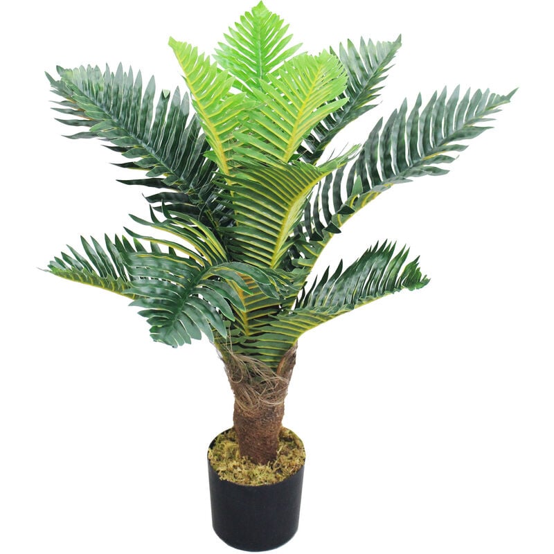Decovego - Palmier Fougère Plante Artificielle Artificiel 65cm