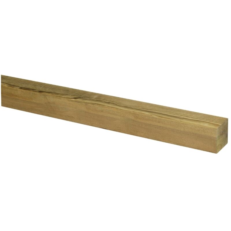 Palo 7x7x200 Cm In Legno Impregnato In Autoclave
