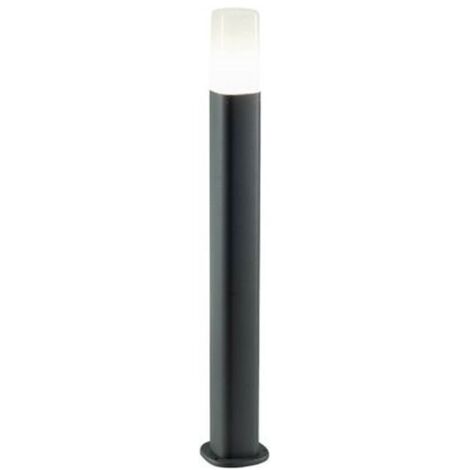 Palo Basso Da Esterno H70Cm Stem Alluminio E Materie Plastiche Grigio 1 Luce E27