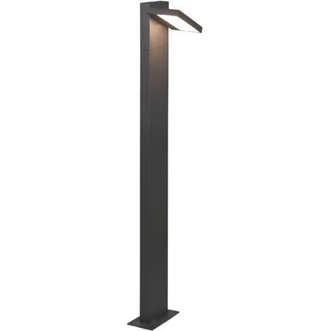 Palo da Esterno a Led in Alluminio Antracite