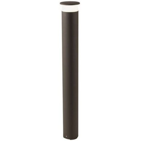 Palo Da Esterno Moderno H80Cm Kep Alluminio E Termoplastica Caffè Led 9W 4000K
