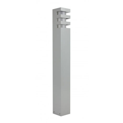 Palo da giardino SU-MA RADO 75cm E27 argento IP54