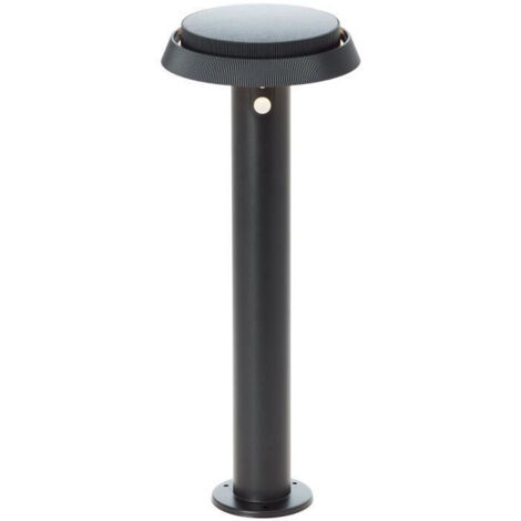 Palo esterno - BRILLIANT - ALVERO - LED e solare - Rilevatore di movimento - Metallo e plastica - 4 W - Nero