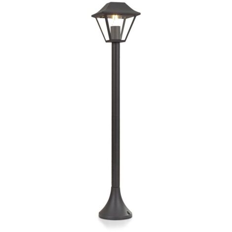 PALO LAMPADA 1 X E27 950MM IP44 NERO
