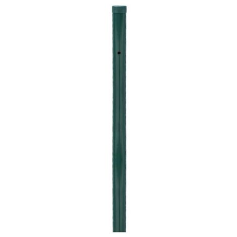 PALO PER RECINZIONE IN FERRO VERNICIATO VERDE PER RECINZIONI 3,4X175 CM