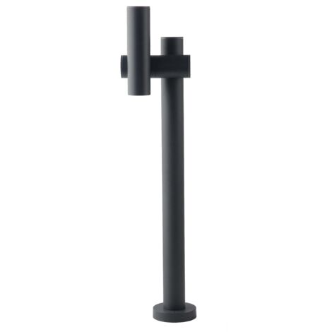 "Palo REVERSE Antracite in Alluminio 5.3W 460LM 4000K(Luce naturale) IP44 70x14x14cm."