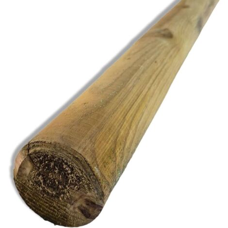 Palo tondo in legno per recinzioni da Ø 10 cm, 250 cm