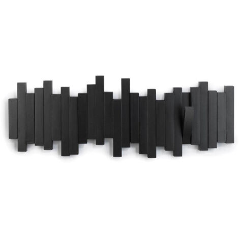 Palos Multi PERCHA NEGRA para el pasillo resistente