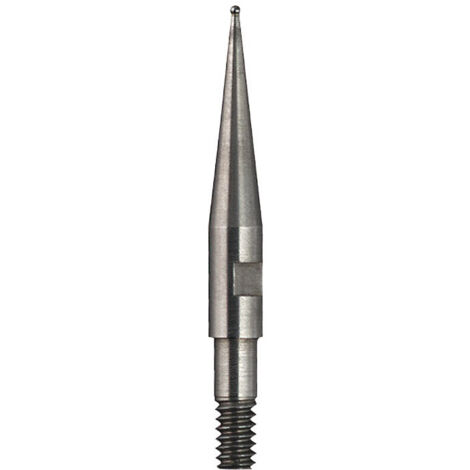 Palpeur D. 1 mm longueur 352 mm bille M16 carbure Comparateur à levier KÄFER