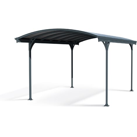 Palram – Canopia Aluminium Carport Vitoria 5000  Anthrazit  501x291x239 cm