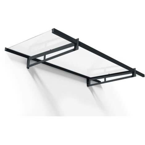 Palram - Canopia Auvent Eifel 2050  Anthracite  93x205x19 cm