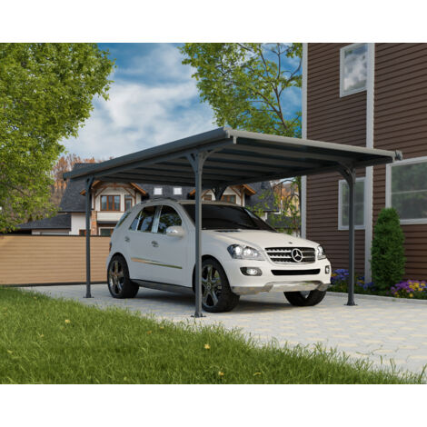 Palram - Canopia | Carport Verona 5.04 x 2.99 m Gris