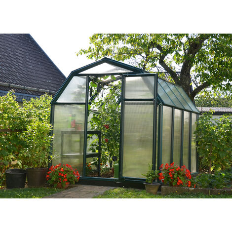 Palram - Canopia | Eco Grow 6X8 Polycarbonate Greenhouse