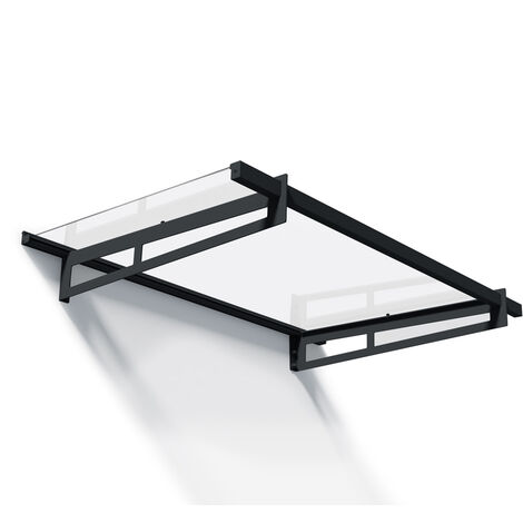 Palram - Canopia Vordach Eifel 1500  Anthrazit  93x150x19 cm