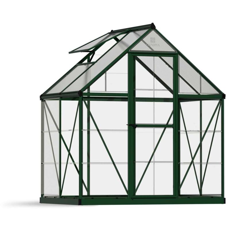 

Canopia by Palram Hybrid Invernadero de Policarbonato Verde Palram 126X185X208 Cm - Verde