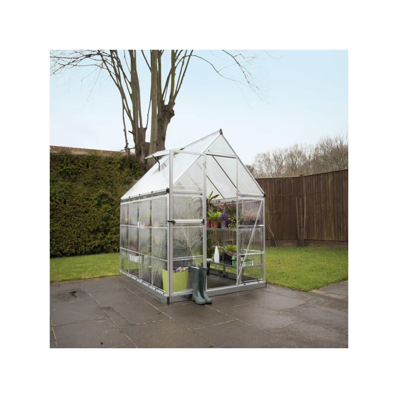 

Hybrid Invernadero de Policarbonato Plateado 306X185X208 Cm - Canopia By Palram