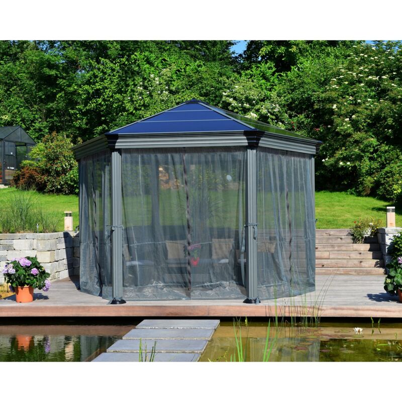 

Palram - Canopia Set Mosquitera Hexagonal Para Cenador Monaco / Roma
