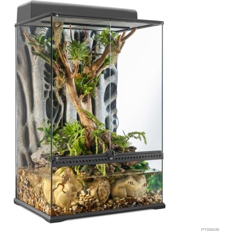 Paludario y terrario de cristal extra alto Exo Terra