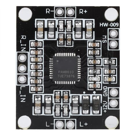 PAM8610 Amplificateur Numérique Mini 12V Double Canal 15W+15W Carte Ampli Puissance