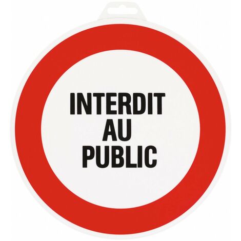 Autres Interdit Au Public D 300mm Bricolage Superiorhwc Com